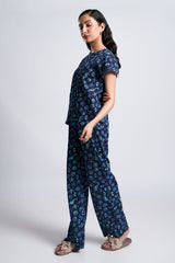 Erin – LaRosa Night Wears for Women – Cotton Summer Sets Collection | Larosawears | Shop Online – Side View