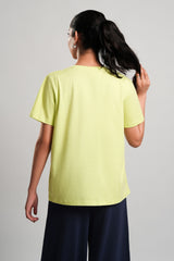 Mary – LaRosa Night Wears for Women – Cotton Summer Sets Collection | Larosawears | Shop Online – Back View