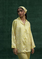 LaRosa Summer Slumber Daisy floral cotton nightwear set with fresh daisy print for summer.