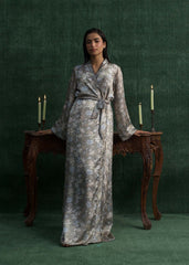 LaRosa Summer Slumber Luna pastel cotton nightwear set with buttoned shirt and relaxed trousers.