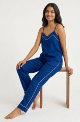 Agnia- Blue Linen