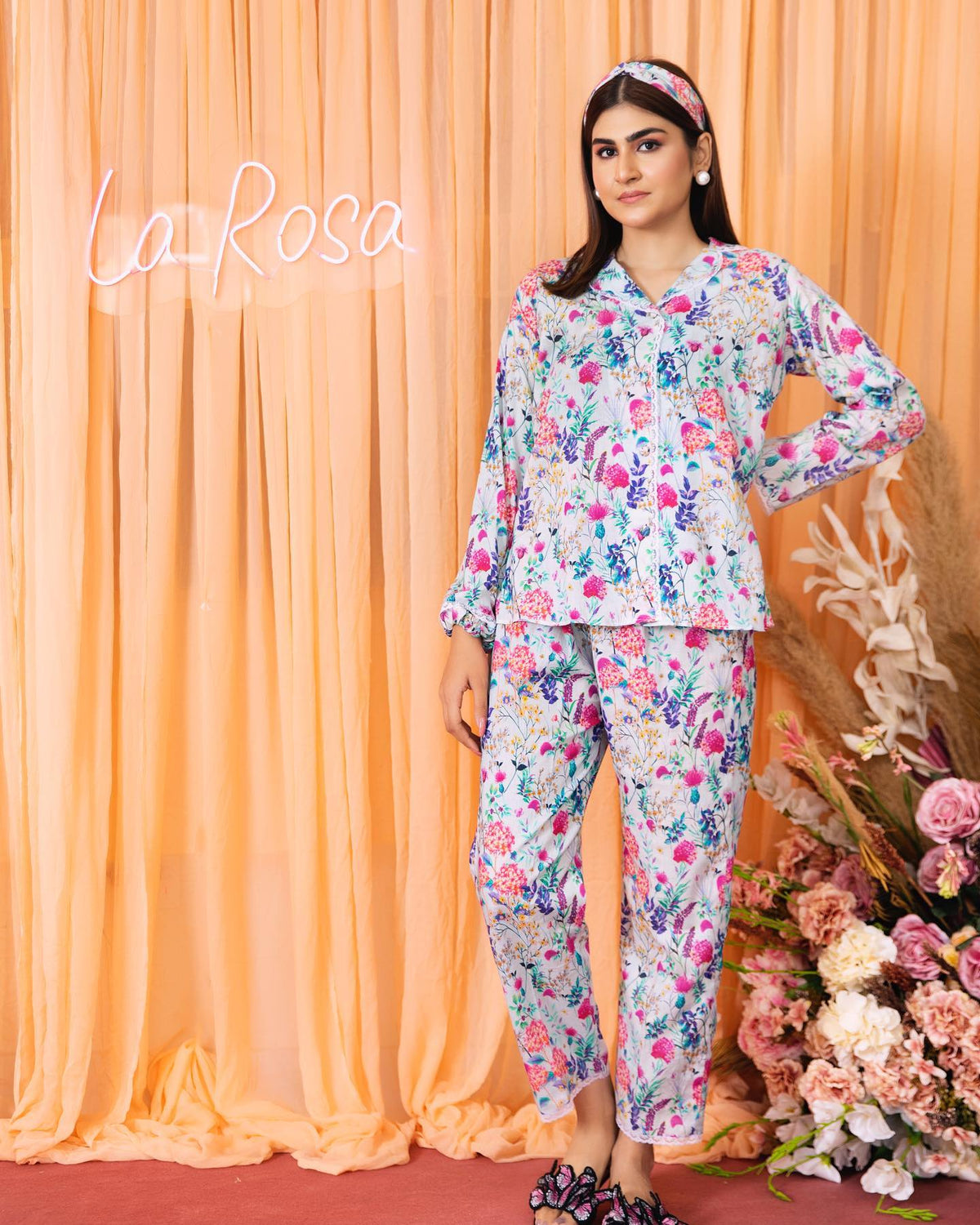 Lily- 2PC summer lawn pyjama set