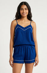 Agnia- Blue Linen