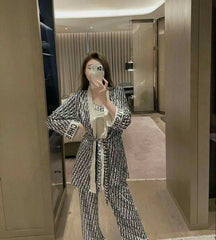 Dior- 3pc silk set