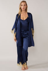 Bluenight- 3pc Silk set