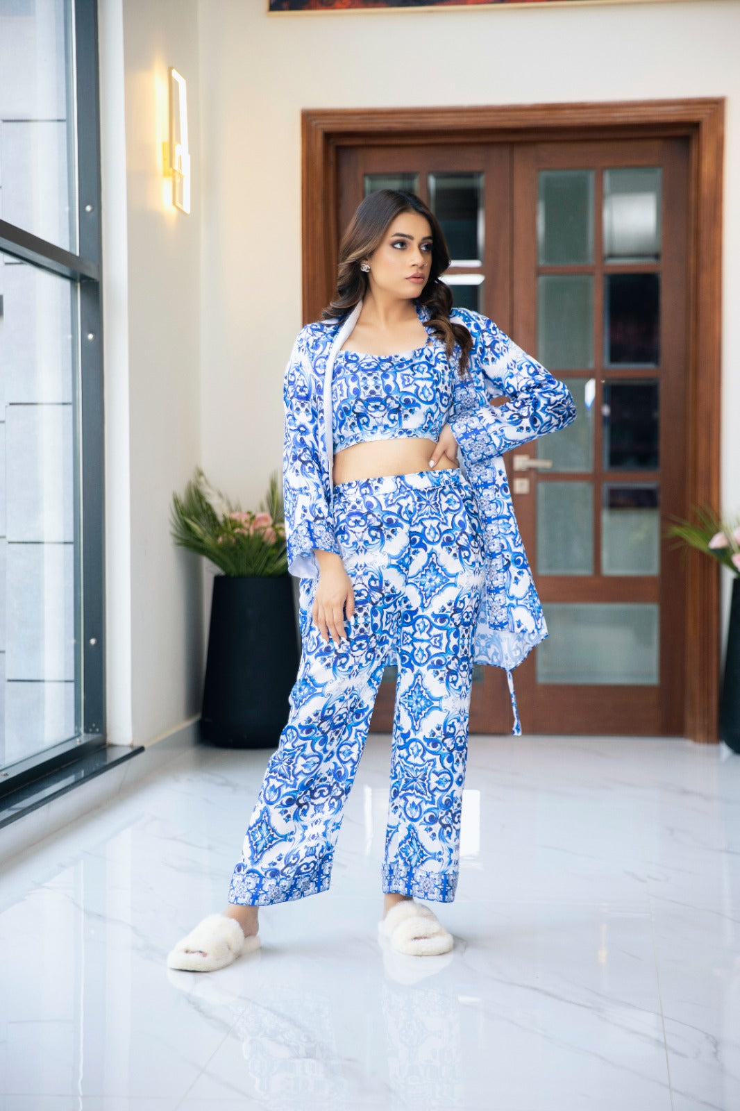 Bedgown -3pc Set