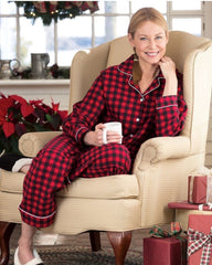 Plaid in red- 2 pc Summer Cotton