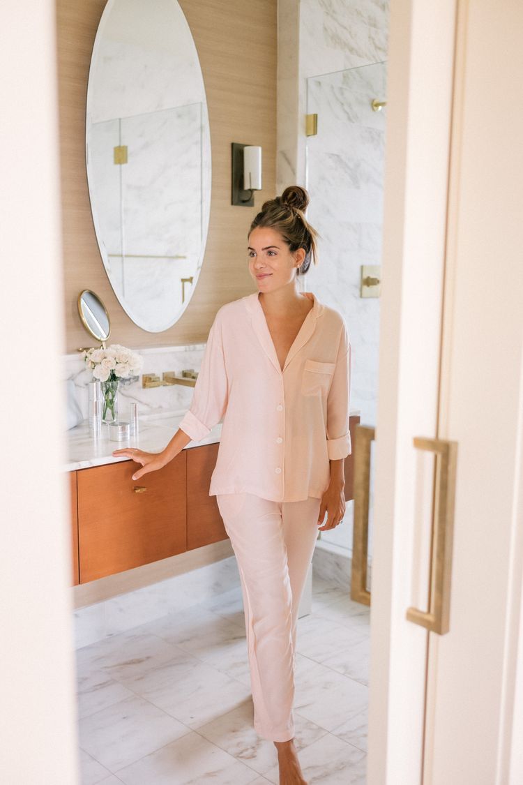 Buy Personalised Sleep Satin Luxe Long Sleeve Pyjama Set by HA Design from  the Laura Ashley online shop