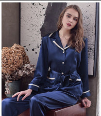 Chloe  silk set  Robe style shirt and pj