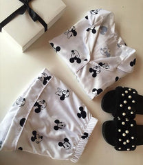 Mickey silk set