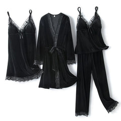 4 pc velvet set